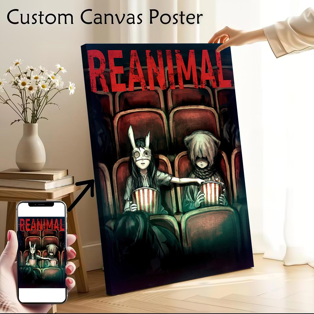 Re:ANIMAL Movie Canvas Wall Ar - Home Bathroom Reno reseña y precio