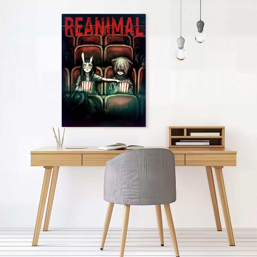 Re:ANIMAL Movie Canvas Wall Ar - Home Bathroom Reno reseña y precio