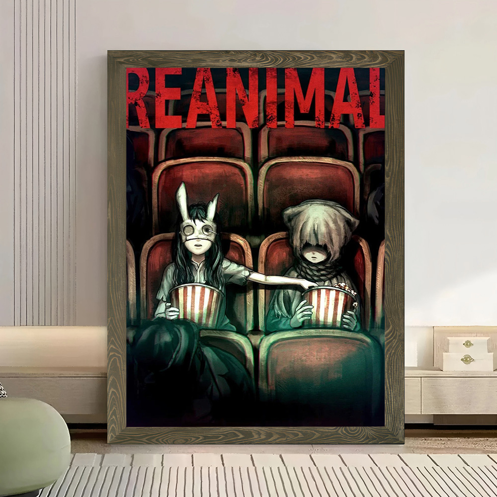 Re:ANIMAL Movie Canvas Wall Ar - Home Bathroom Reno reseña y precio