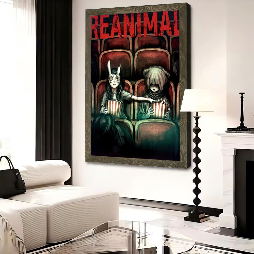 Re:ANIMAL Movie Canvas Wall Ar - Home Bathroom Reno reseña y precio