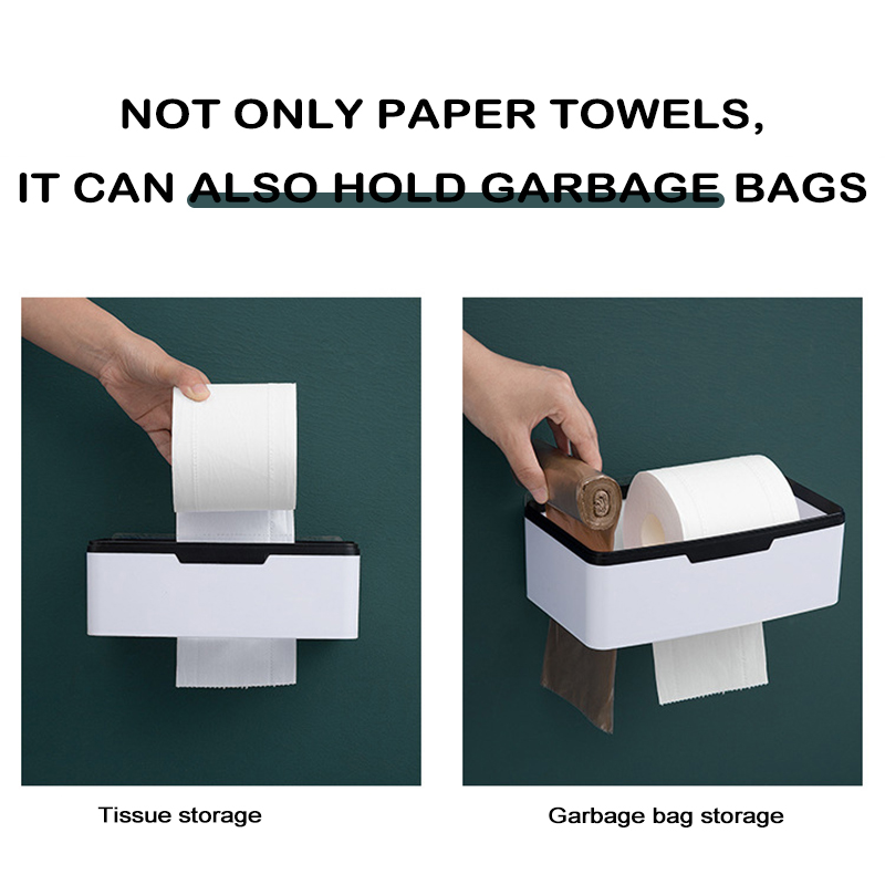 Bathroom Kitchen Tissue Box To - Toilet Paper Holder reseña y precio