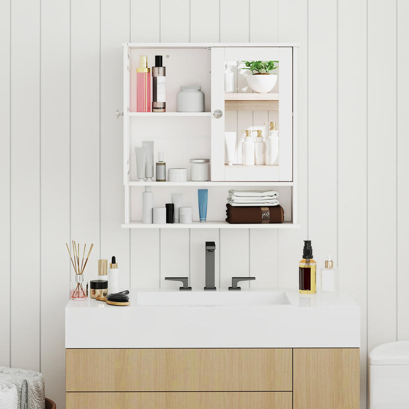 Bathroom Wall Mount Mirror Cab - Bathroom Cabinet Mirror reseña y precio