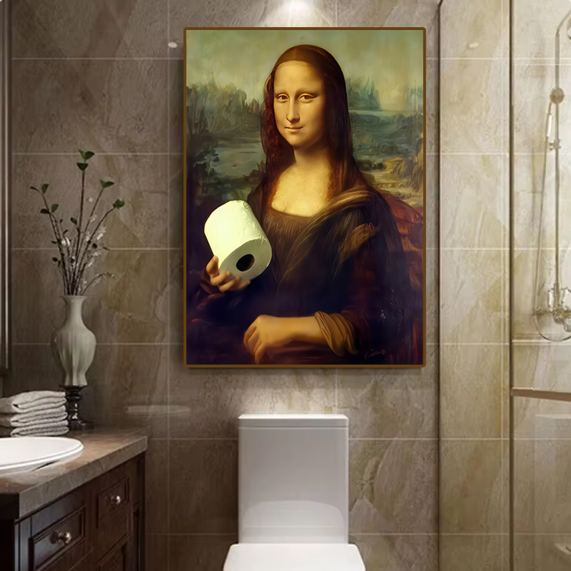 1pc Funny Abstract Bathroom To - Home Bathroom Design reseña y precio