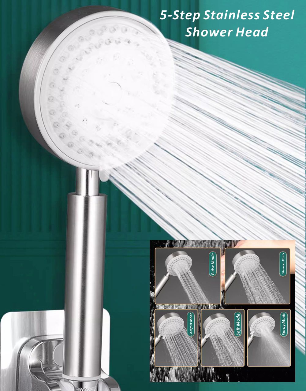 New 304 Stainless Steel Shower - Home Bathroom Taps reseña y precio