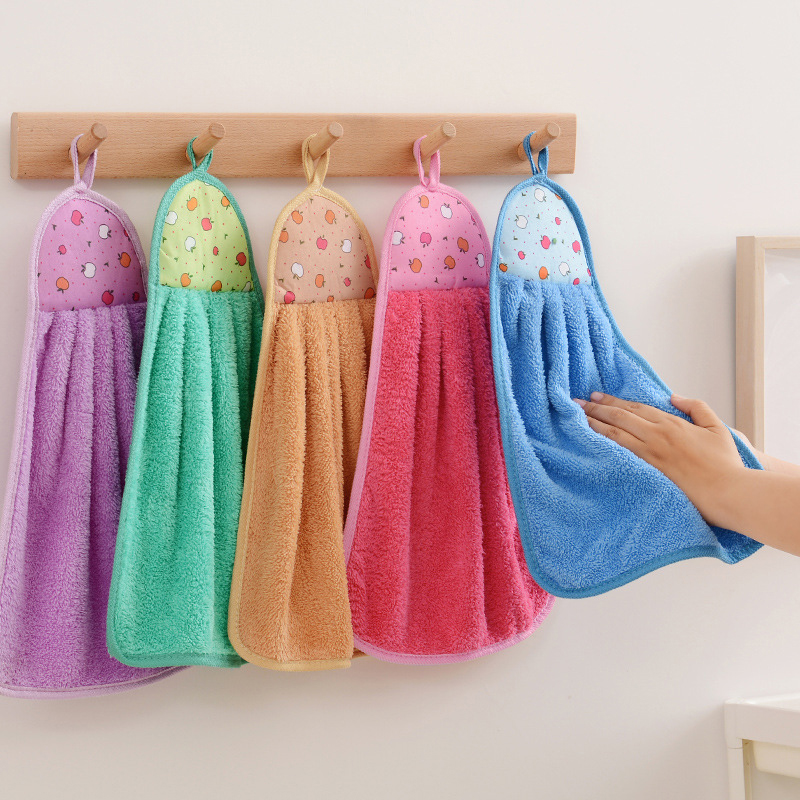4pcs Small Hand Towels for Kit - Home Kitchen Bathroom Cleaning reseña y precio