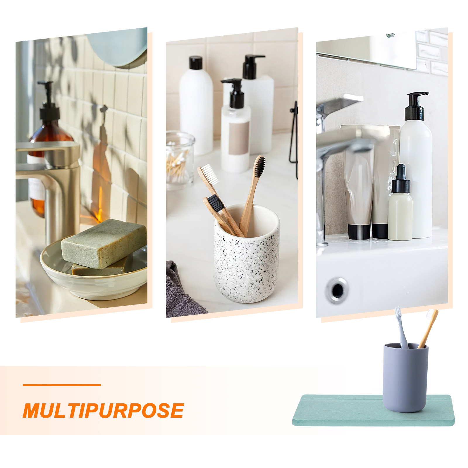 Absorbent Diatomite Soap Dish  - Glass Soap Dish reseña y precio