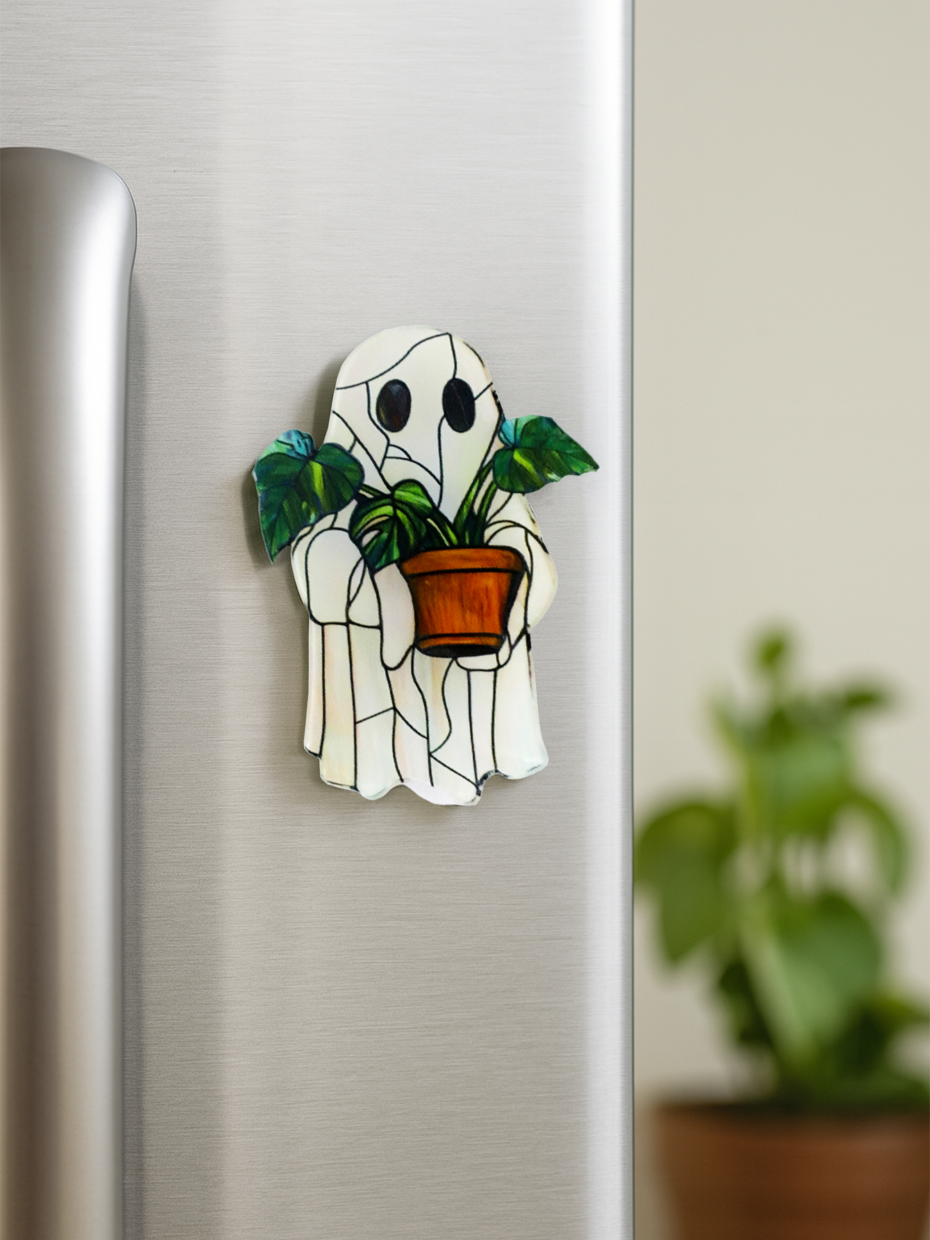 Halloween Ghost Acrylic Sticke - Home Bathroom Design reseña y precio