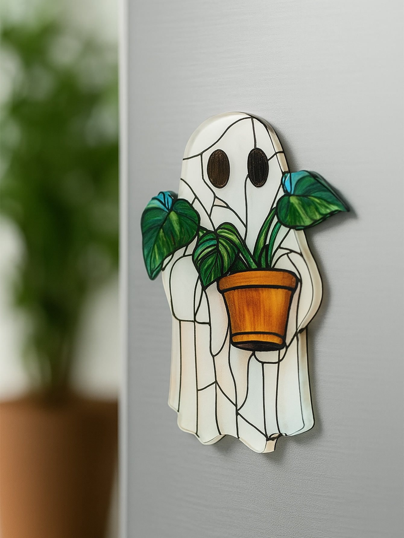 Halloween Ghost Acrylic Sticke - Home Bathroom Design reseña y precio