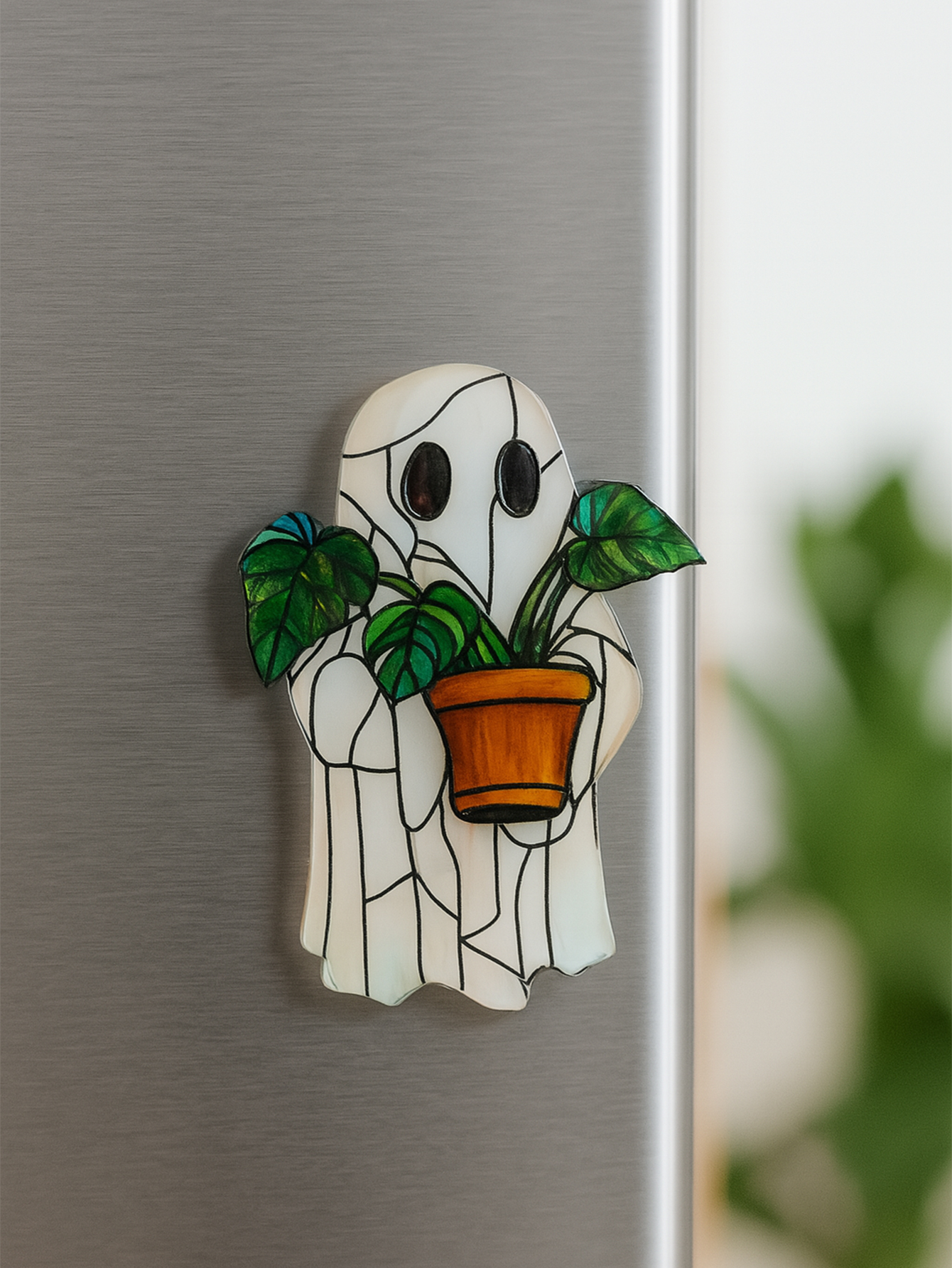 Halloween Ghost Acrylic Sticke - Home Bathroom Design reseña y precio