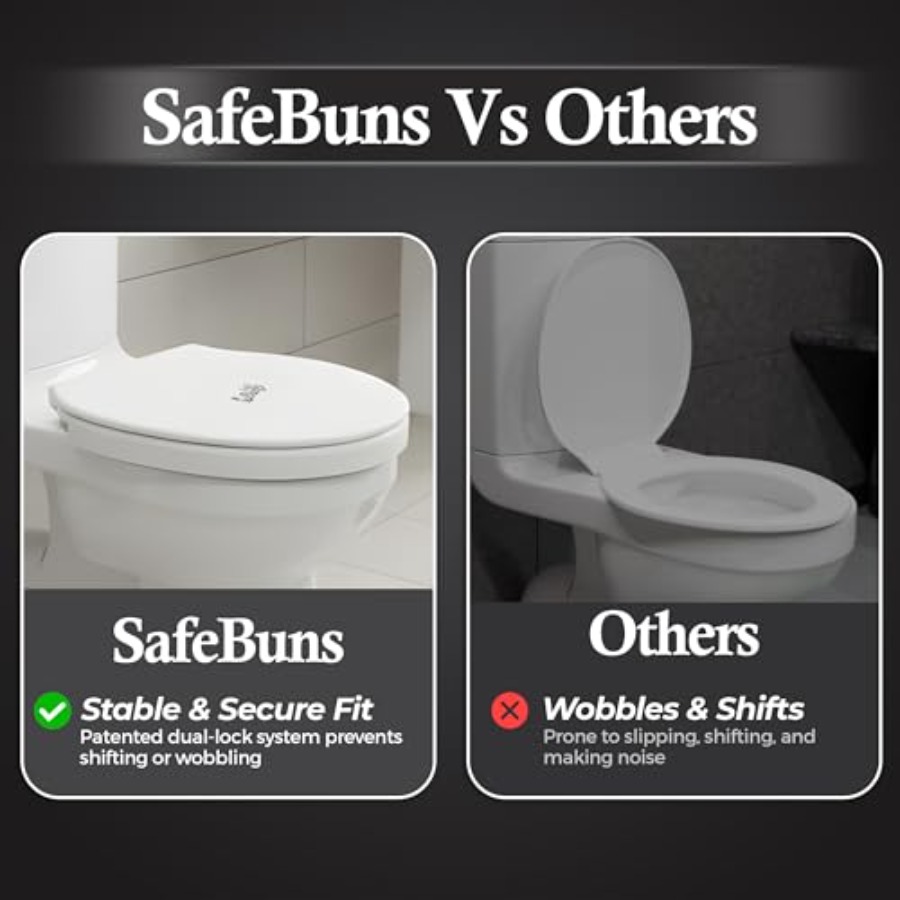 SafeBuns soft close round toil - Home Bathroom Design reseña y precio