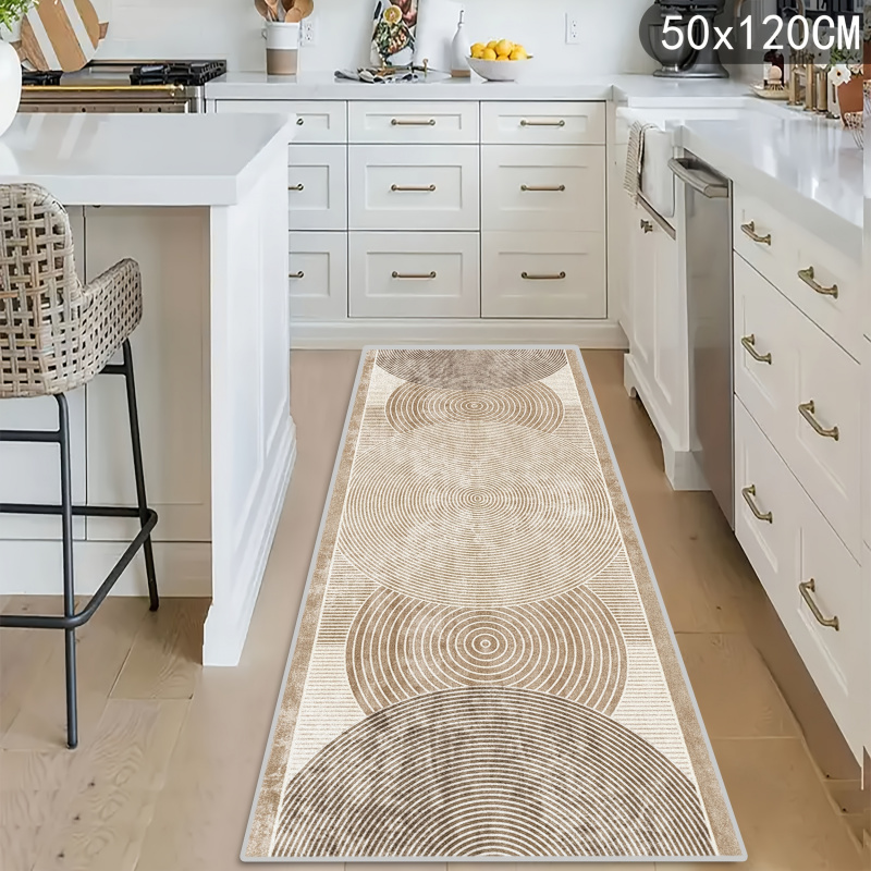 VIKAMA Geometric Striped Runne - Home Kitchen Bathroom Cleaning reseña y precio