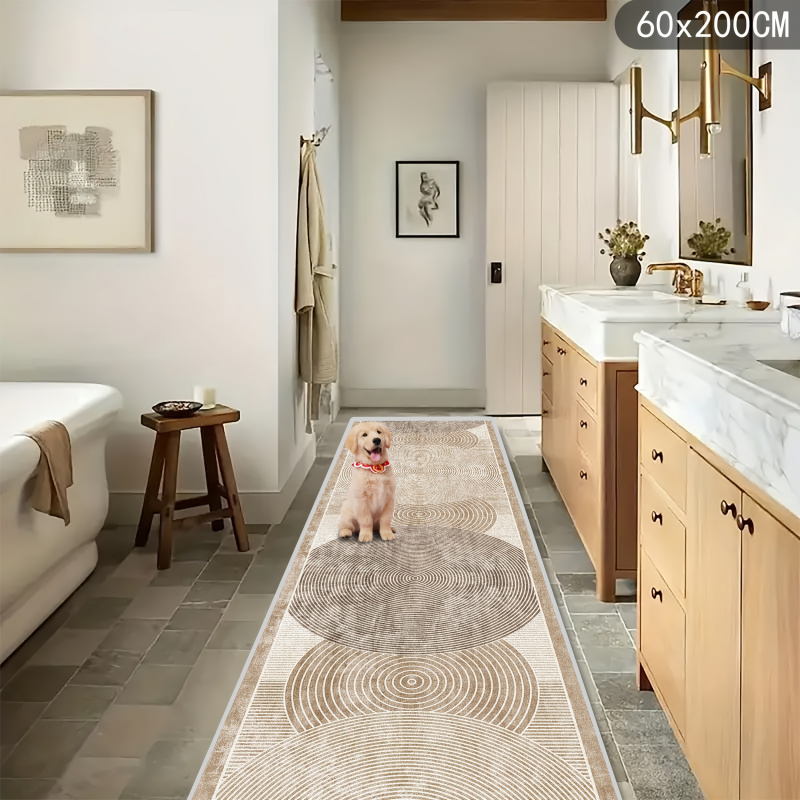VIKAMA Geometric Striped Runne - Home Kitchen Bathroom Cleaning reseña y precio