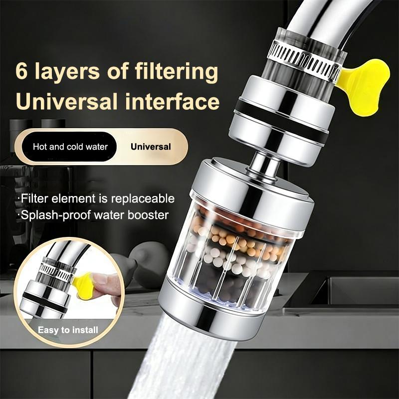 SU 360° Rotatable 6 Layers Fau - Home Bathroom Taps reseña y precio