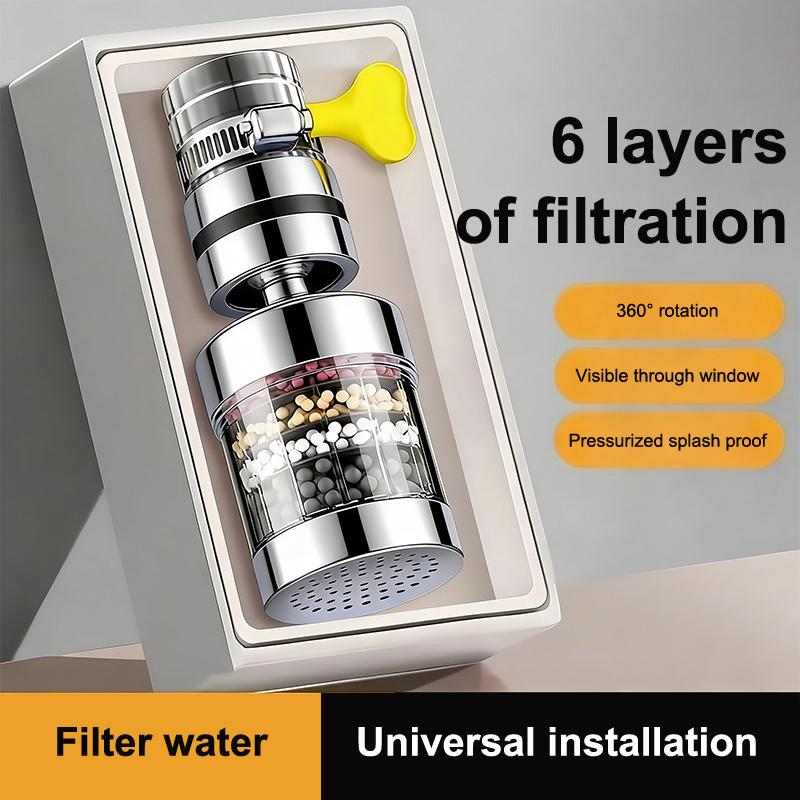 SU 360° Rotatable 6 Layers Fau - Home Bathroom Taps reseña y precio