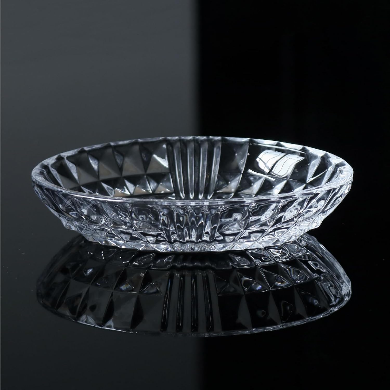Oval Clear Glass Soap Dish wit - Glass Soap Dish reseña y precio