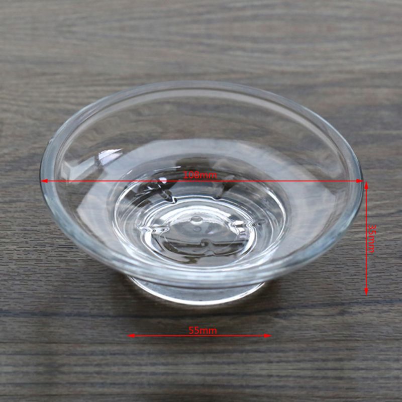 2025 New Soap Dish Round Glass - Glass Soap Dish reseña y precio