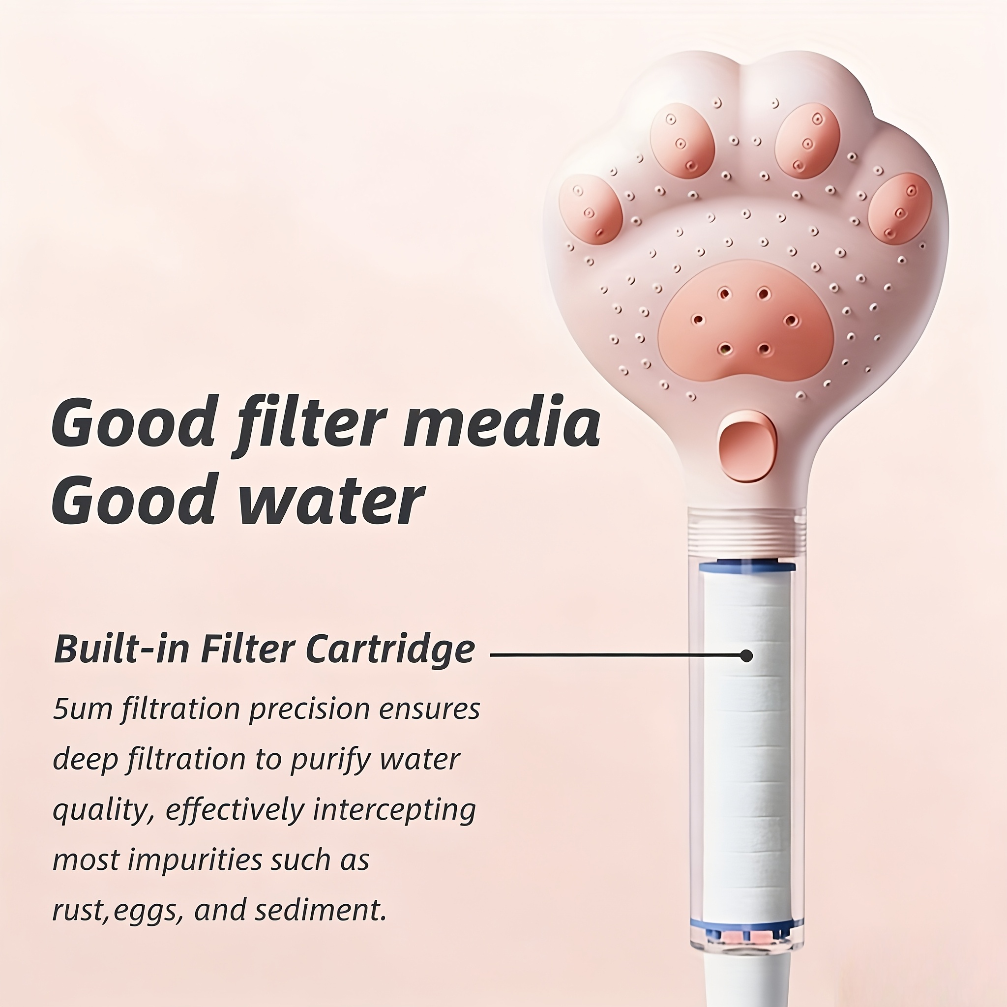 High Pressure Filter Shower He - Home Bathroom Taps reseña y precio