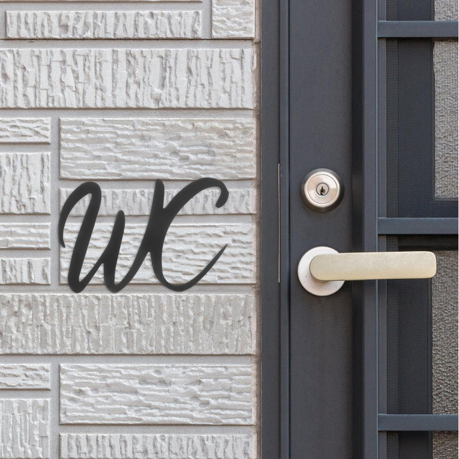 Unisex Bathroom Door Sign Self - Home Bathroom Design reseña y precio