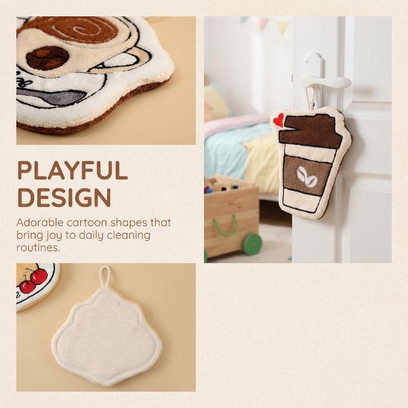 Quick Dry Absorbent Coffee Han - Home Bathroom Design reseña y precio