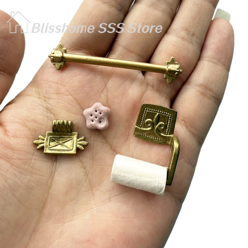 【S】1/12 Dollhouse Simulation P - Tiny Home Bathroom Kit reseña y precio