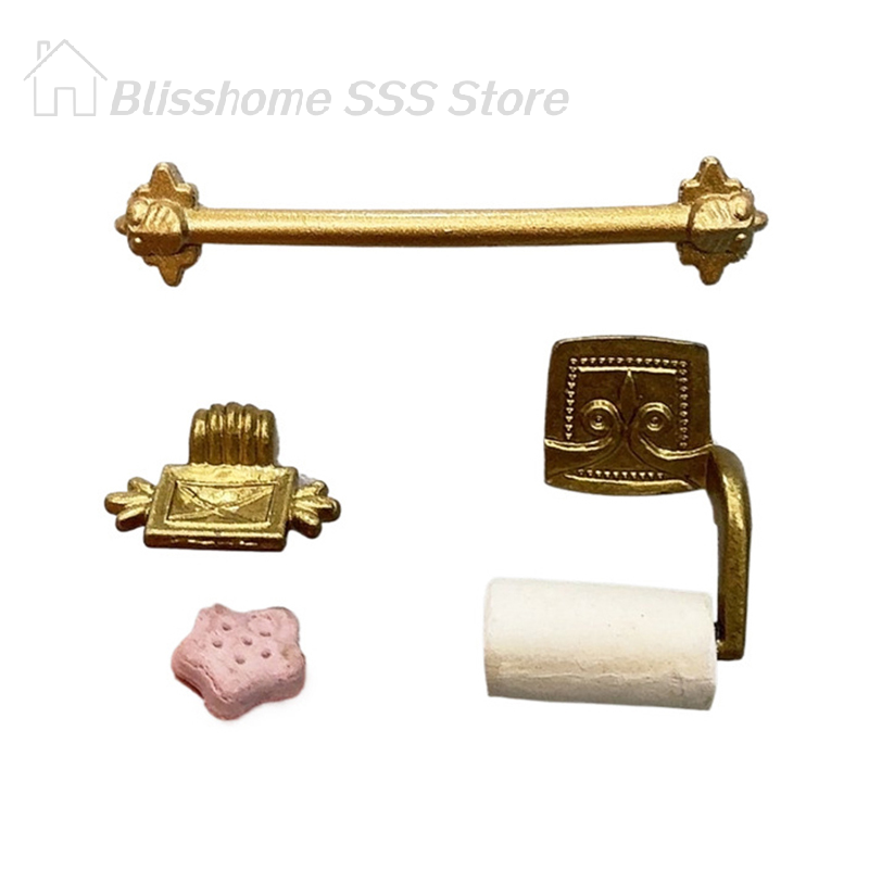 【S】1/12 Dollhouse Simulation P - Tiny Home Bathroom Kit reseña y precio