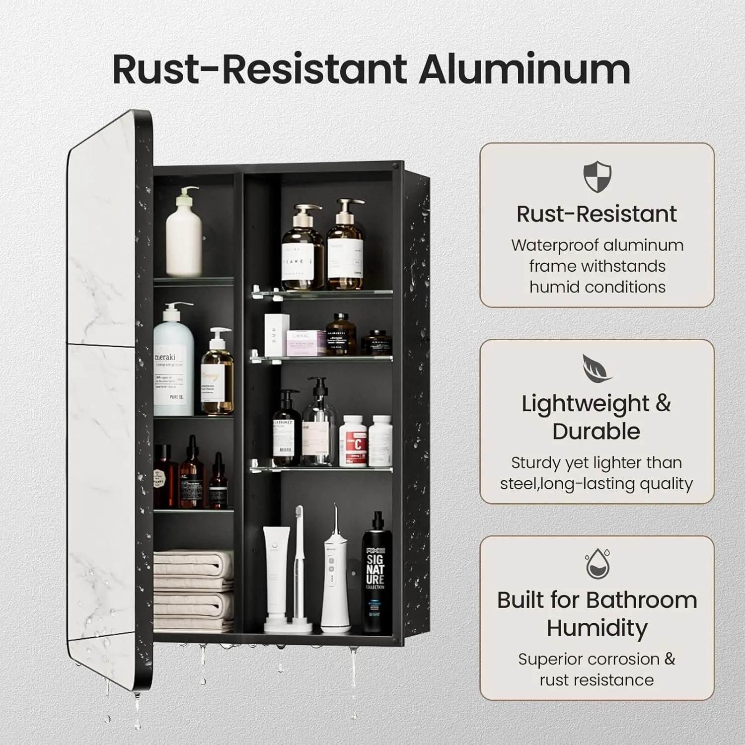 Medicine Cabinet 16x24 Inch, M - Bathroom Cabinet Mirror reseña y precio