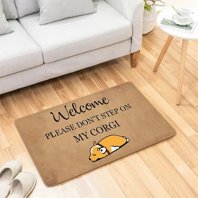 Dog Funny Door Mat Small Carpe - Home Bathroom Reno reseña y precio