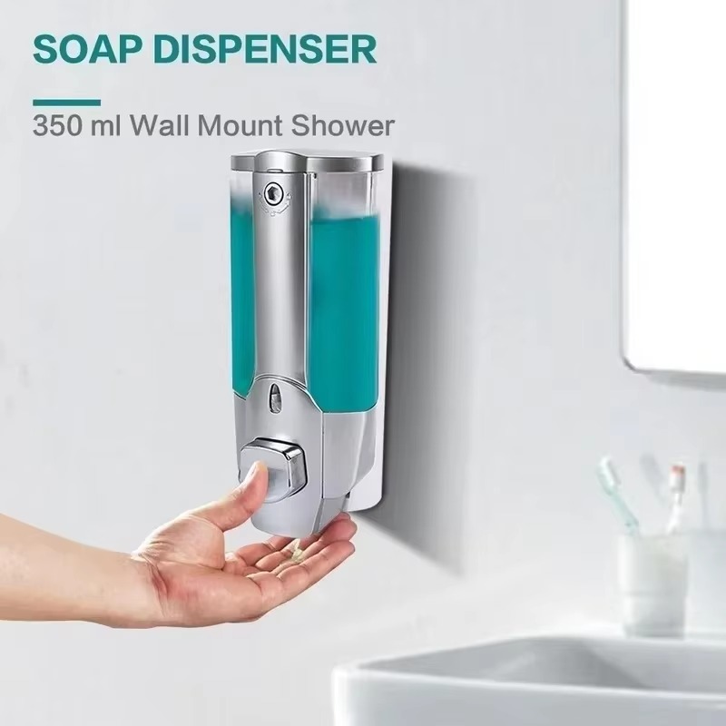 NEW ABS Wall Mounted Soap Disp - Home Bathroom Wall Soap Dispenser reseña y precio