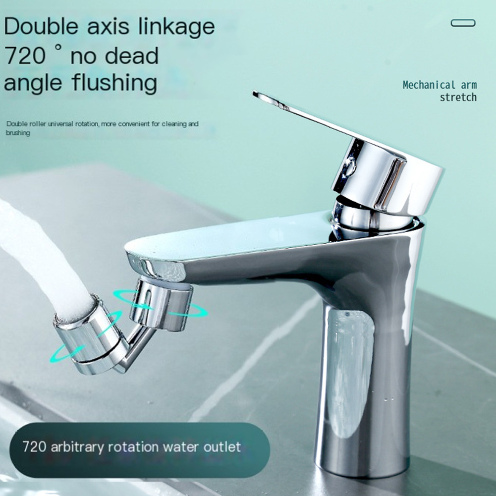 720° Universal Rotation Faucet - Home Bathroom Taps reseña y precio