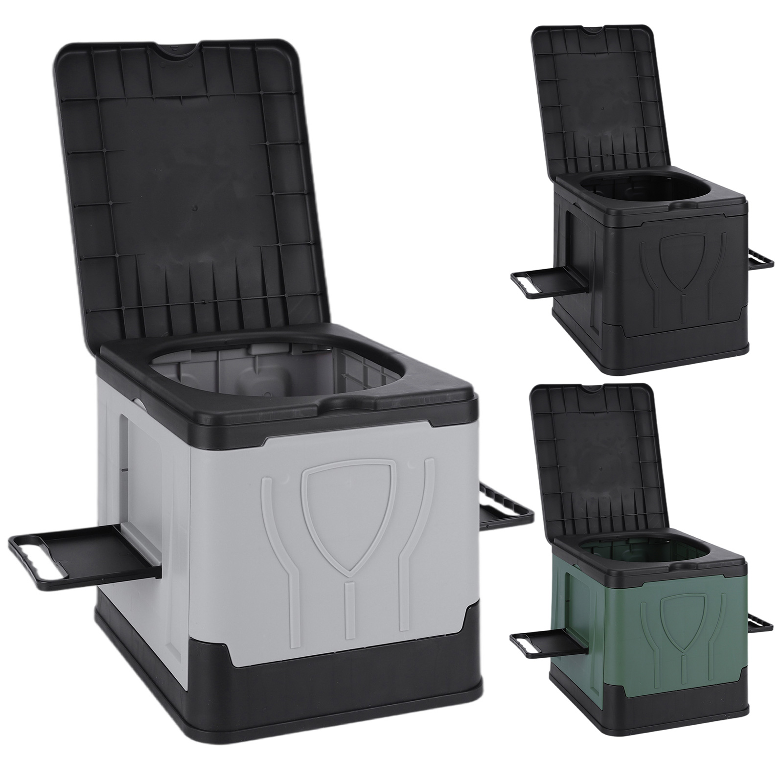 Camping Toilet, Portable Toile - Toilet Paper Holder reseña y precio
