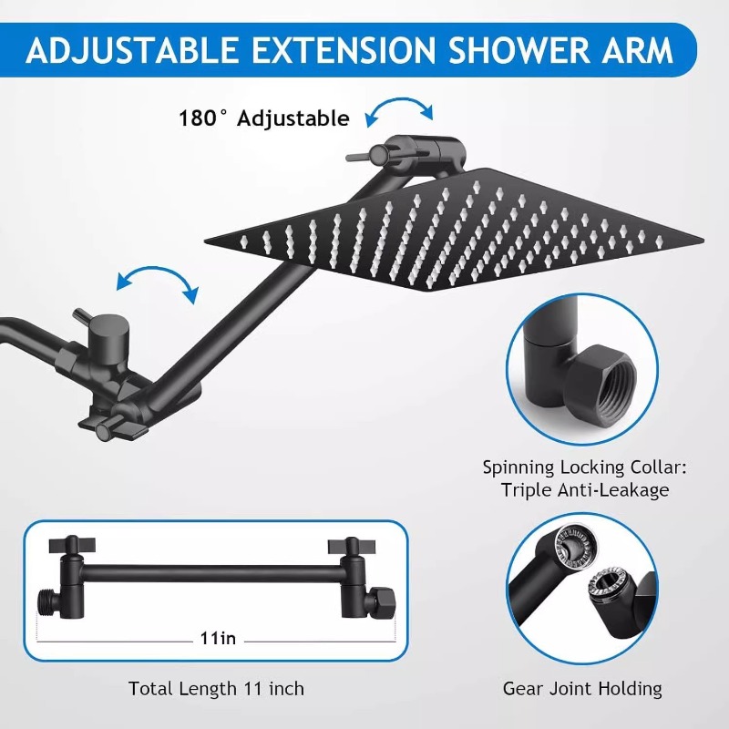 Stainless Steel Rain Shower He - Shower Head Rain reseña y precio
