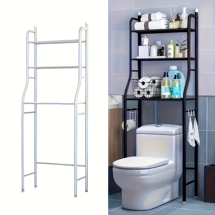 usOver-The-Toilet Storage Rack - Home Bathroom Design reseña y precio