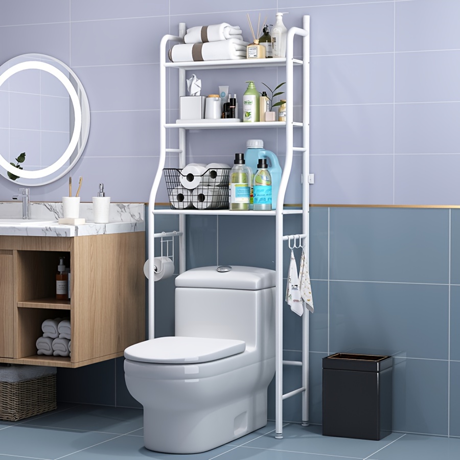 usOver-The-Toilet Storage Rack - Home Bathroom Design reseña y precio