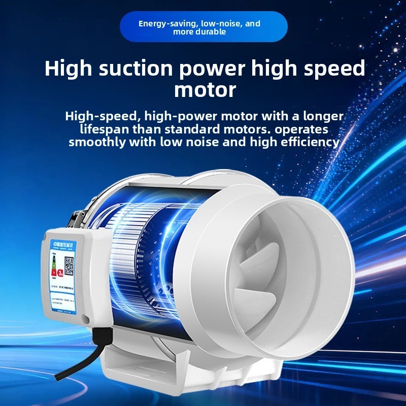 Exhaust Fan Home Silent Inline - Home Kitchen Bathroom Cleaning reseña y precio