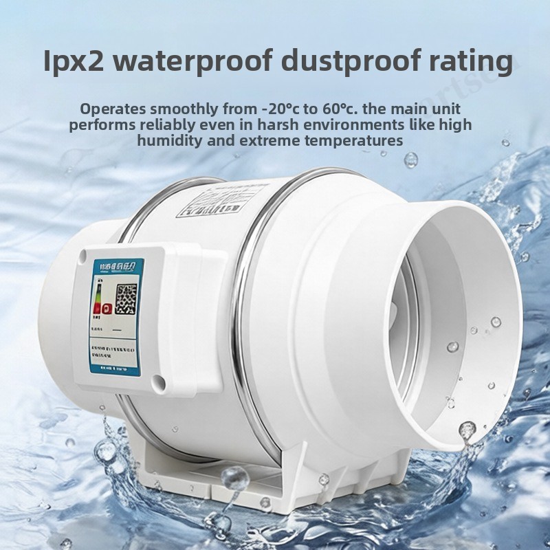 Exhaust Fan Home Silent Inline - Home Kitchen Bathroom Cleaning reseña y precio