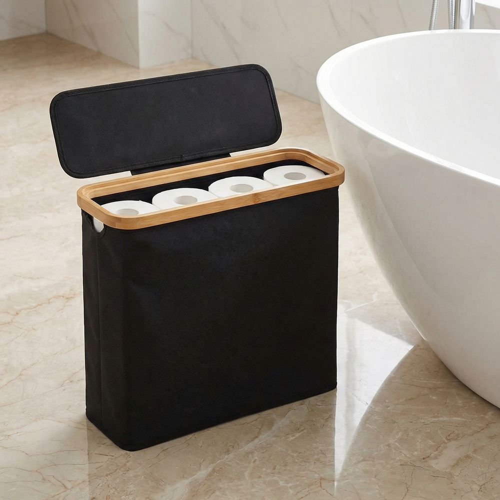 Large Capacity Toilet Paper St - Toilet Paper Holder reseña y precio