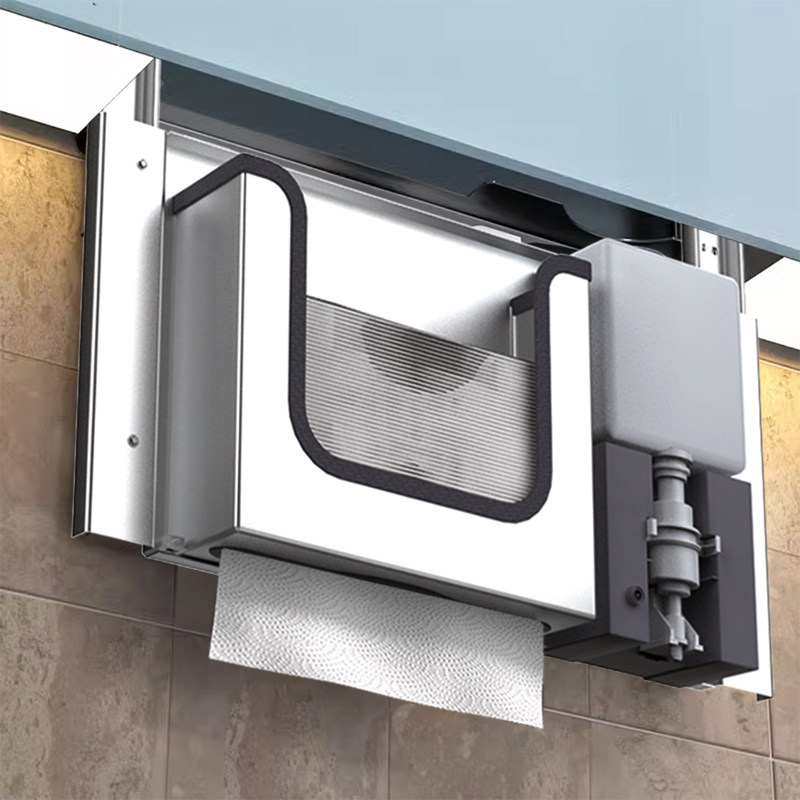 Stainless Steel Hidden Paper T - Home Bathroom Wall Soap Dispenser reseña y precio