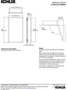 CB-CLR1620FS Frameless Bathroo - Bathroom Cabinet Mirror reseña y precio