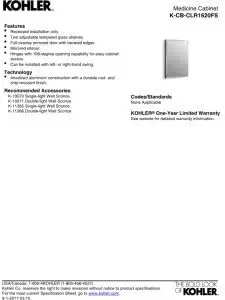CB-CLR1620FS Frameless Bathroo - Bathroom Cabinet Mirror reseña y precio