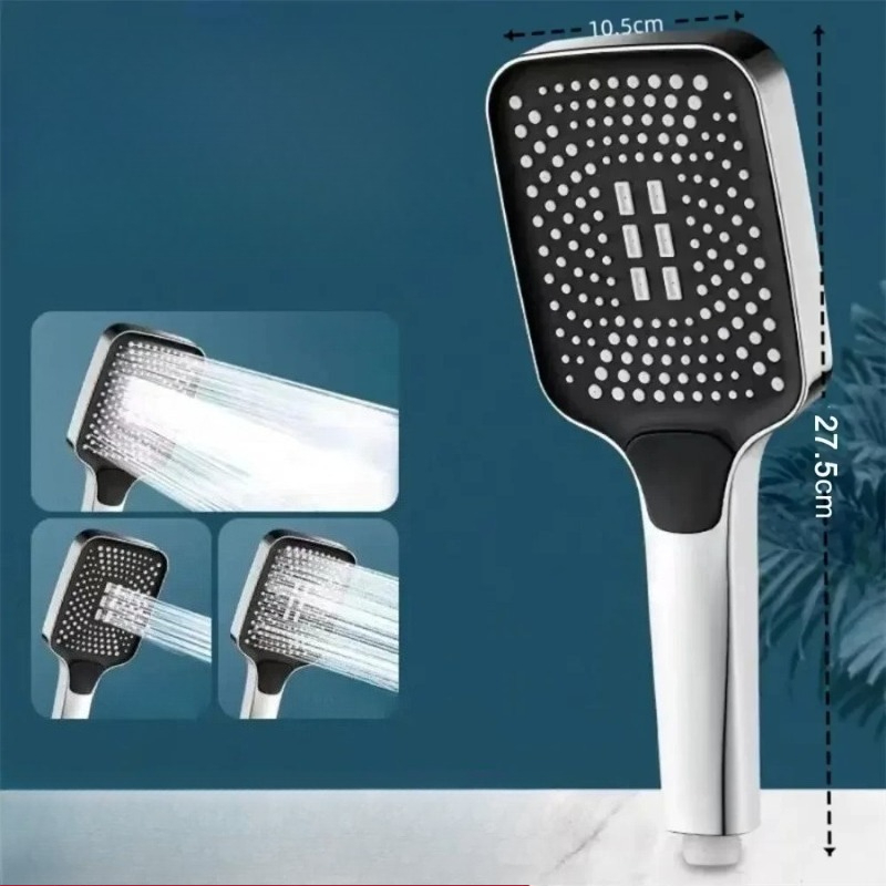 Adjustable 3-Mode High Pressur - Shower Head Rain reseña y precio