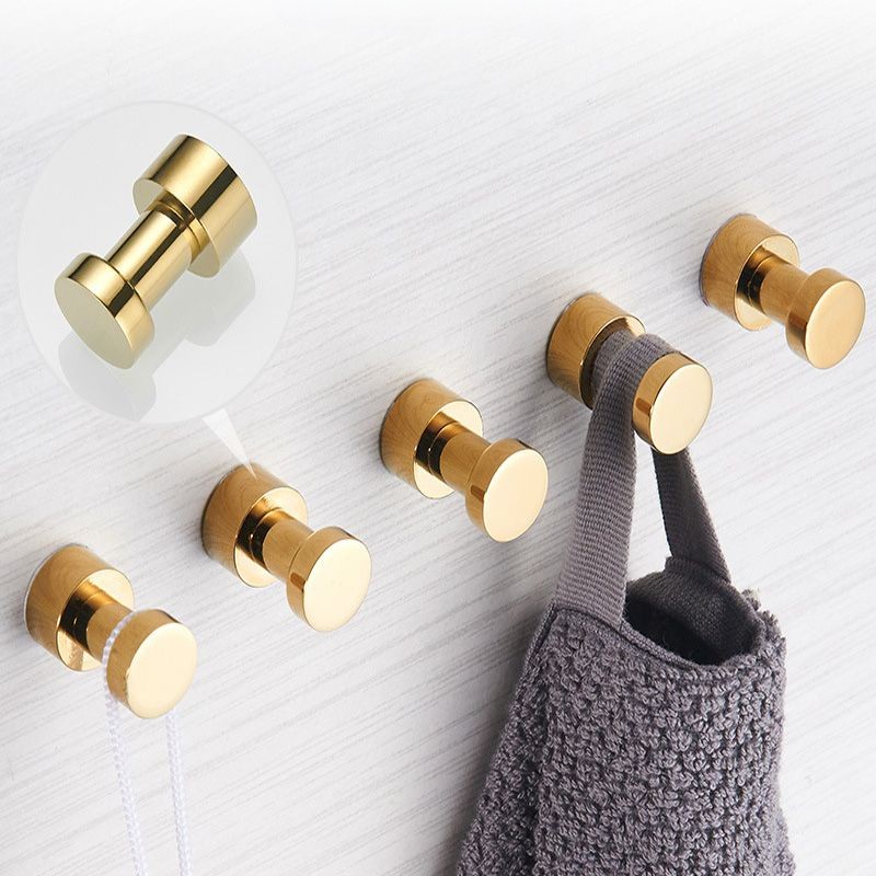 2/3/4/5pcs Brass Robe Hooks Ru - Tiny Home Bathroom Kit reseña y precio