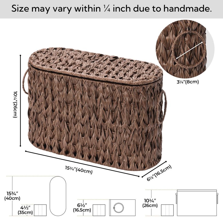 Toilet Paper Storage Basket wi - Toilet Paper Holder reseña y precio