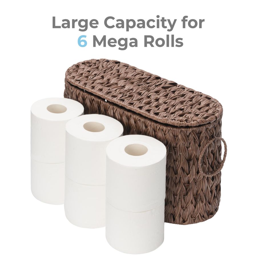 Toilet Paper Storage Basket wi - Toilet Paper Holder reseña y precio