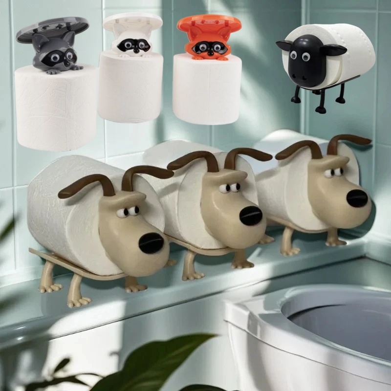 Fun Dog Raccoon Sheep Toilet P - Tiny Home Bathroom Kit reseña y precio